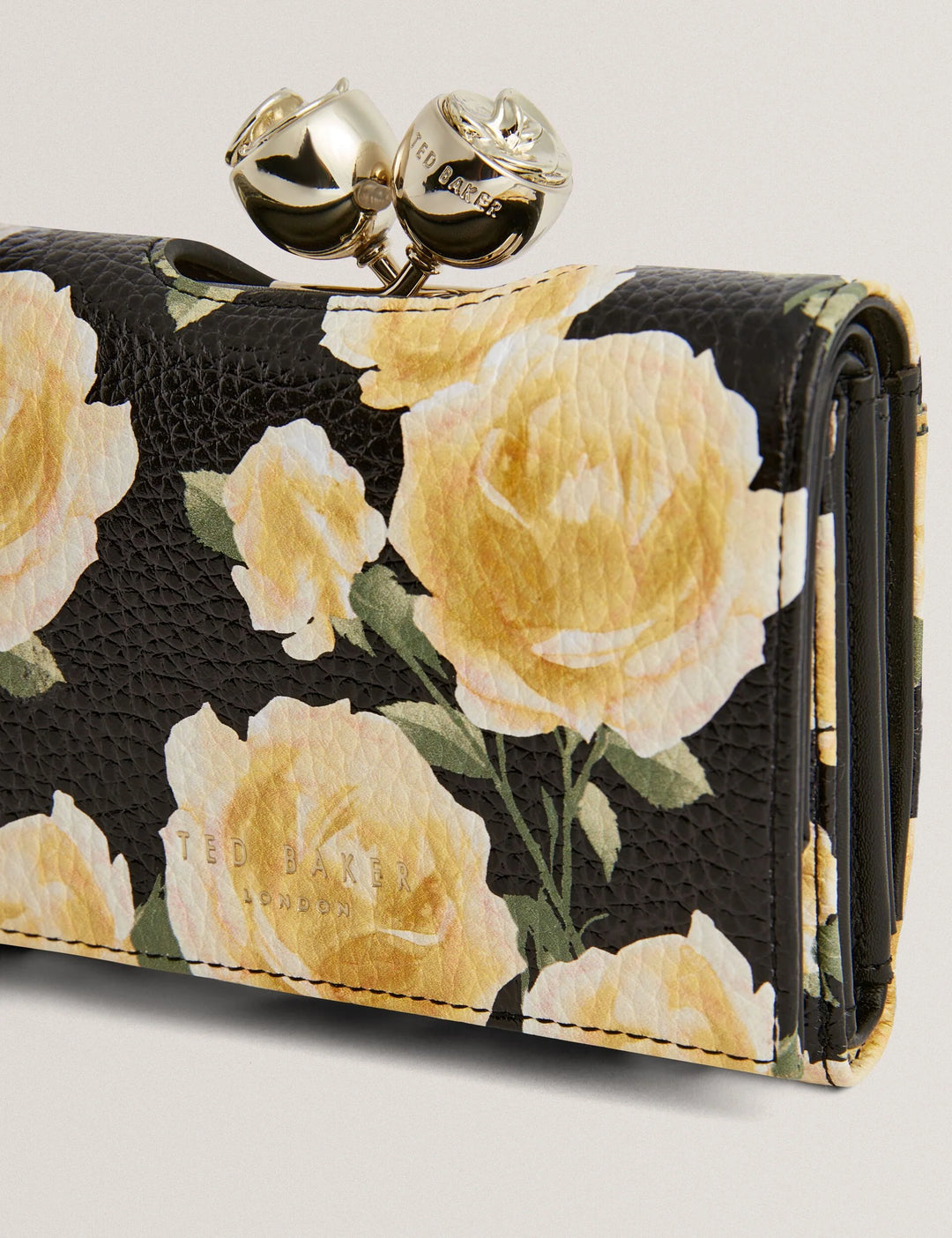 Ted Baker Albo 皮革三折钱包 | 黑色 – 其他视图 4
