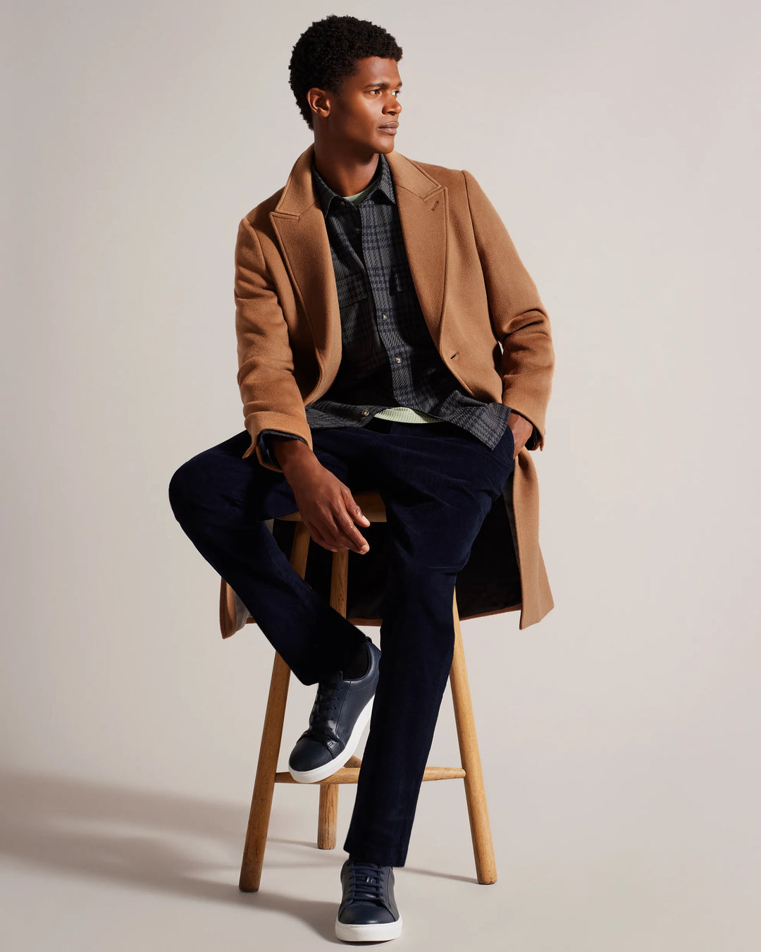 Ted Baker Wilding Μάλλινο Παλτό | Ταμπά