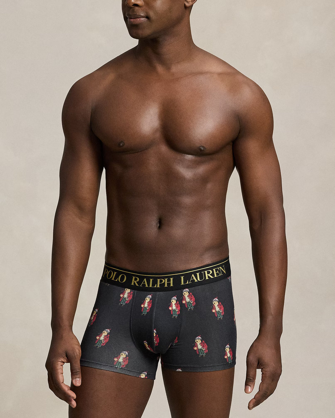 Ralph Lauren Stretch Cotton Trunk 2-Pack | Red/Black – alternate view 2