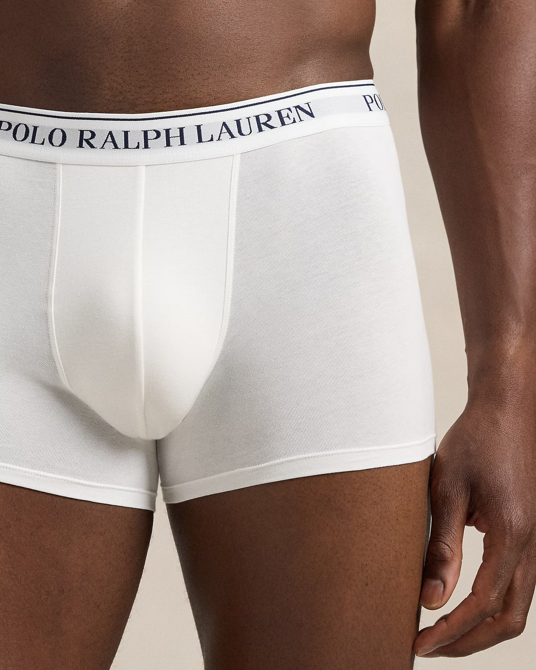 Ralph Lauren Boxer uomo in cotone stretch confezione da 3 | Bianco/Nero/Grigio – immagine del prodotto 05