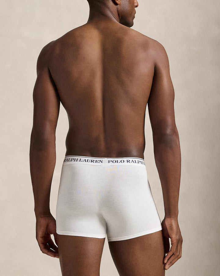 Ralph Lauren Boxer uomo in cotone stretch confezione da 3 | Bianco/Nero/Grigio – immagine del prodotto 06
