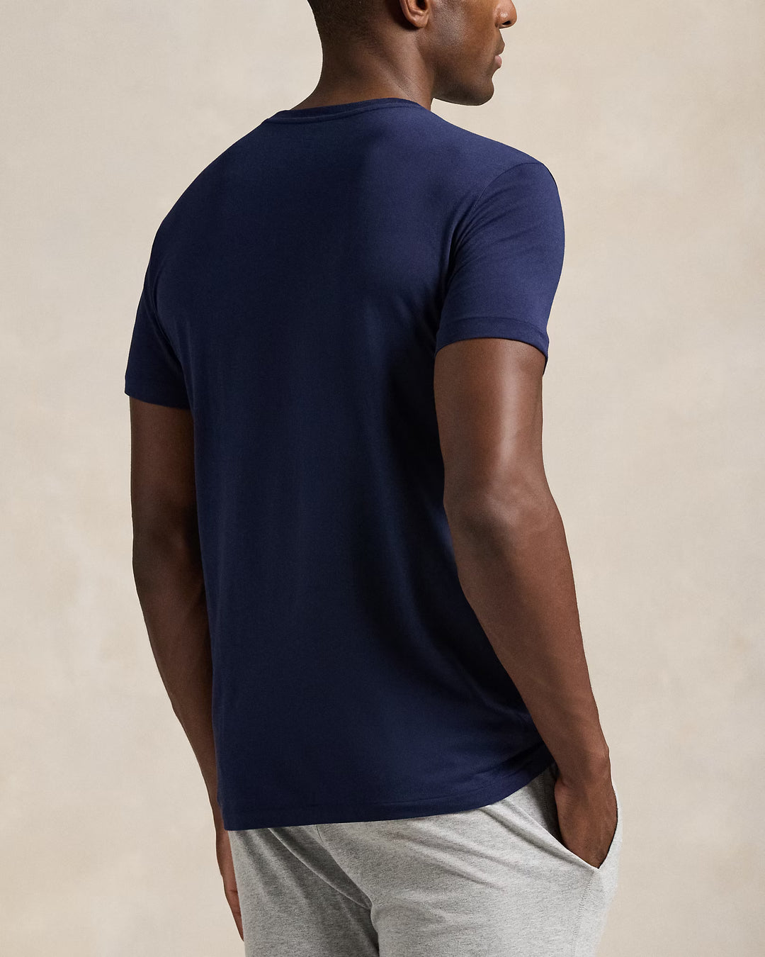 Ralph Lauren Herren 3er-Pack Rundhals-T-Shirts Slim-Fit in Navy/Weiß/Anthrazit – alternative Ansicht