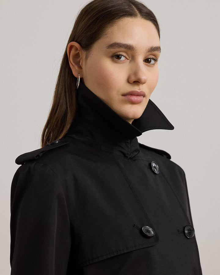 Lauren Ralph Lauren Σταυρωτή Καμπαρντίνα: Μαύρο – εναλλακτική όψη