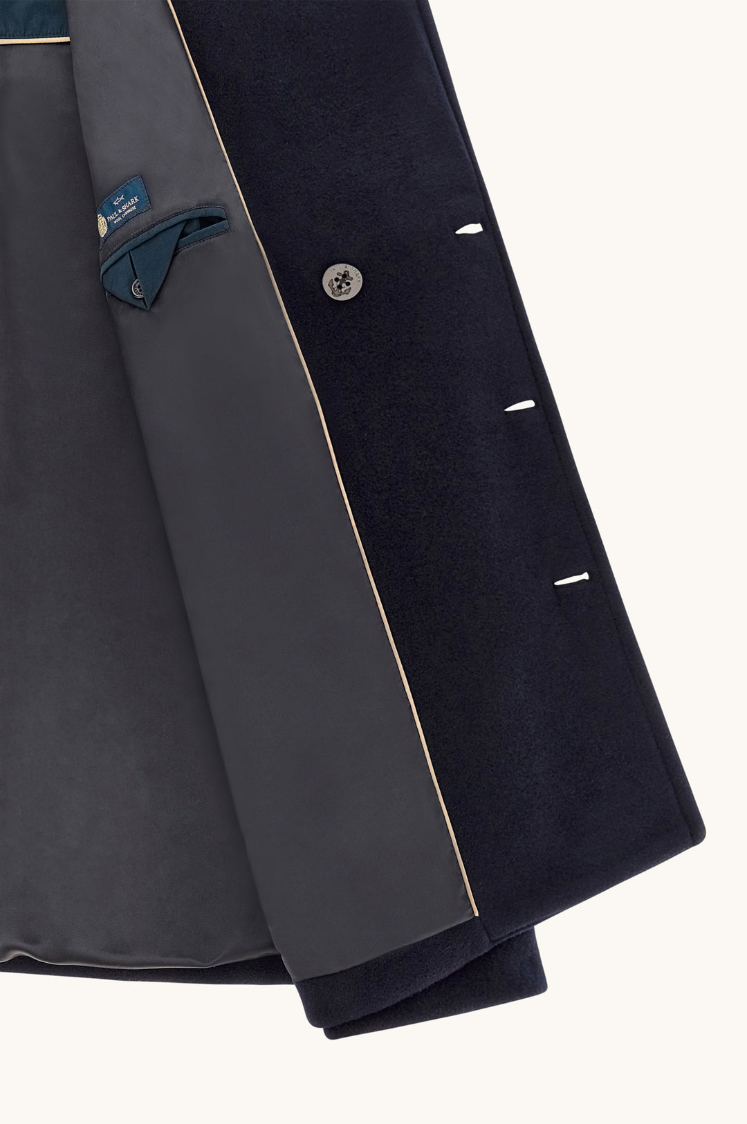 Paul &amp; Shark Peacoat True de lana y cachemira | Azul Marino – vista alternativa 18