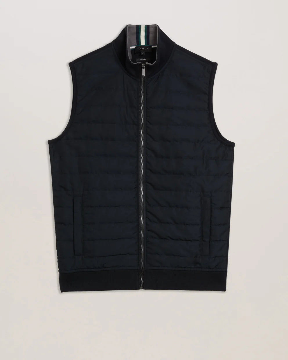 Ted Baker Atho Ss Regular Fit Quilted Gilet | Black