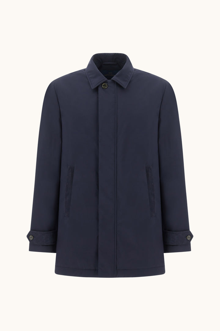 Car coat Paul &amp; Shark Typhoon Platinum bleu marine, vue de face du produit