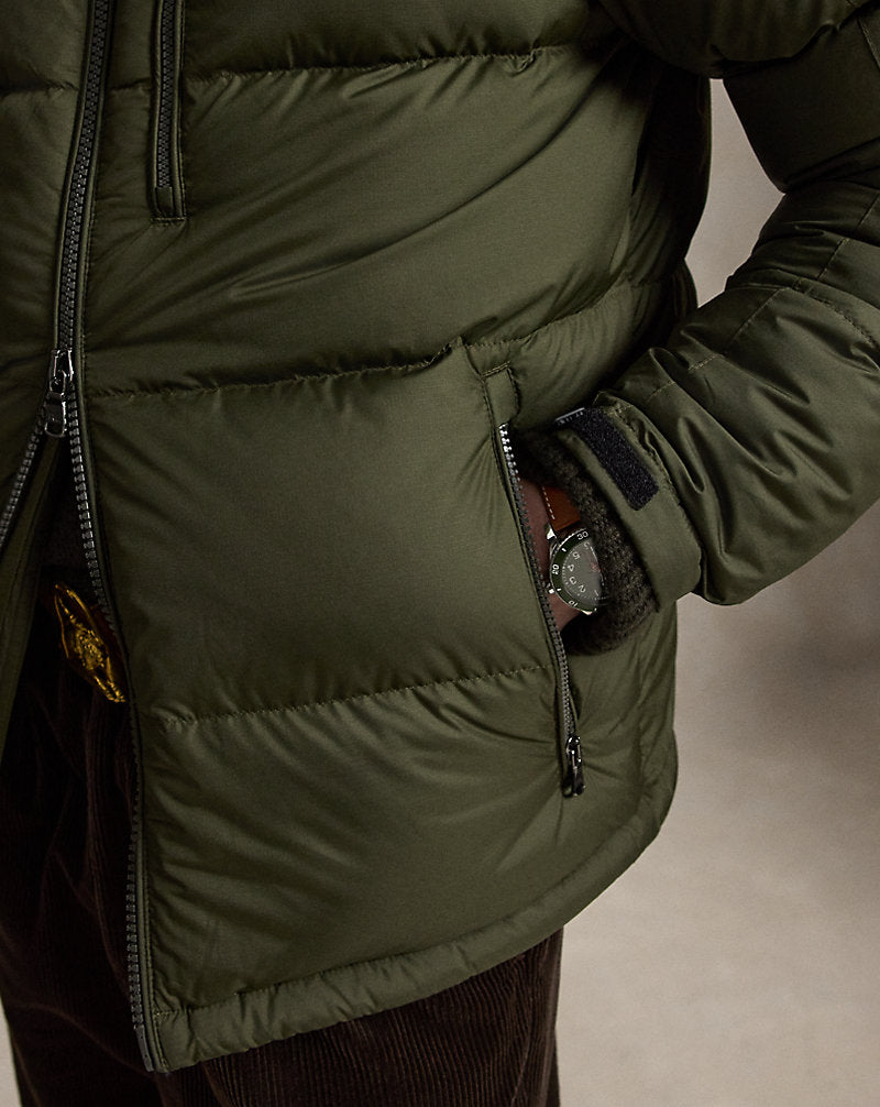 Ralph Lauren Gorham Daunenjacke — Company Olive, Ansicht 1