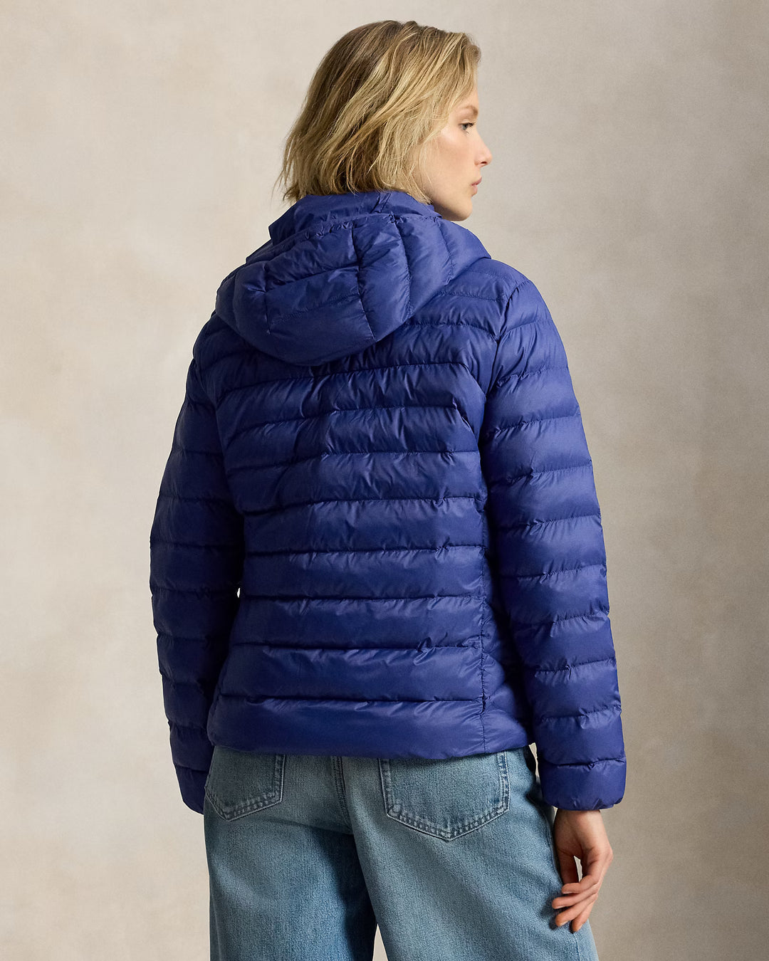 Ralph Lauren Giacca trapuntata donna idrorepellente ripiegabile | Blu Charter – immagine del prodotto 02