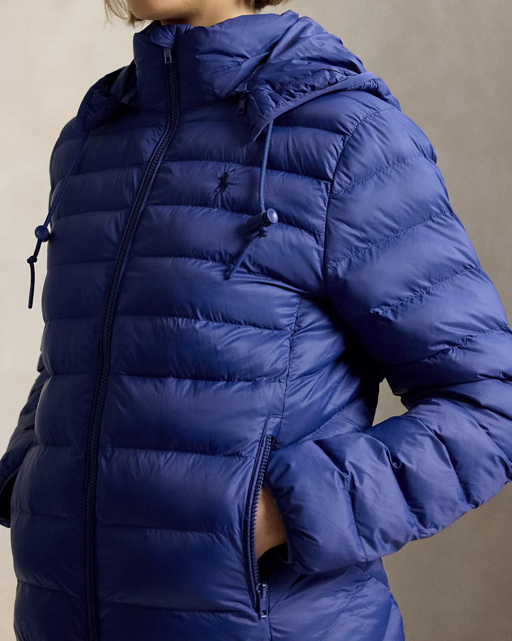 Ralph Lauren Giacca trapuntata donna idrorepellente ripiegabile | Blu Charter – immagine del prodotto 05
