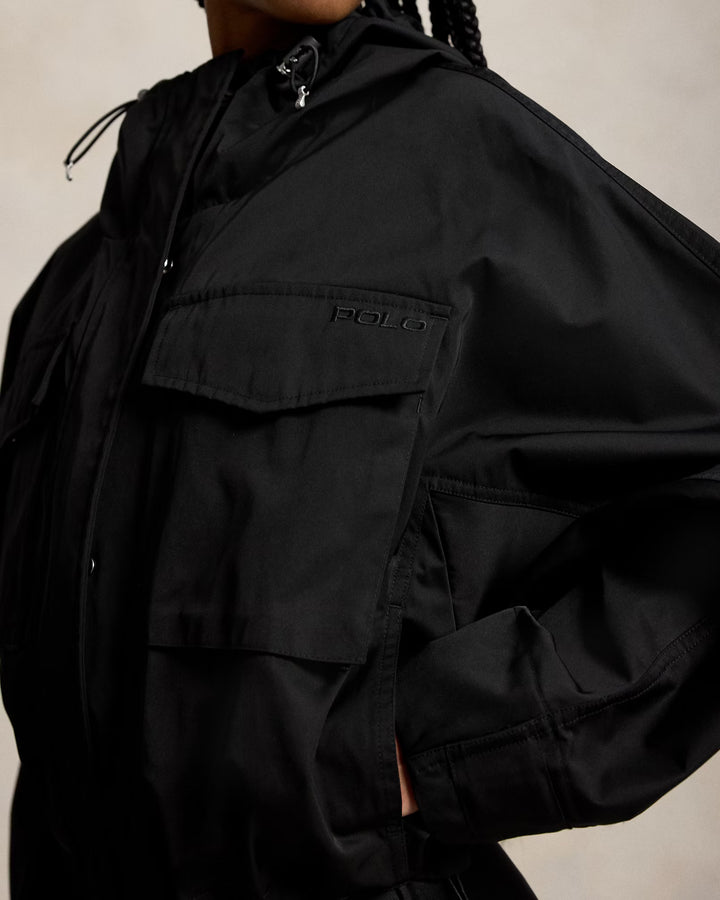 Ralph Lauren Giacca a vento corta donna | Nero – immagine del prodotto 05