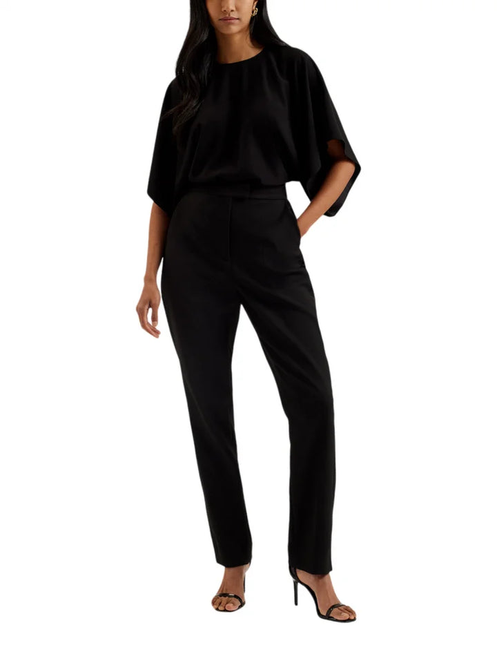Ted Baker Cherika Bat Wing Sleeve Τοπ | Μαύρο
