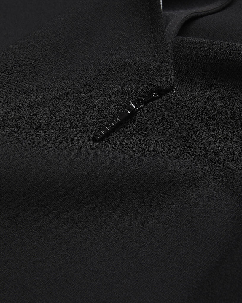 Ted Baker Cherika Bat Wing Sleeve Τοπ | Μαύρο