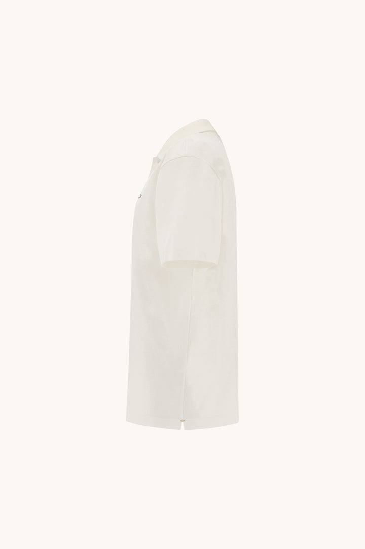 Paul &amp; Shark Aqua Touch Baumwoll-Polo in Creme – weitere Ansicht