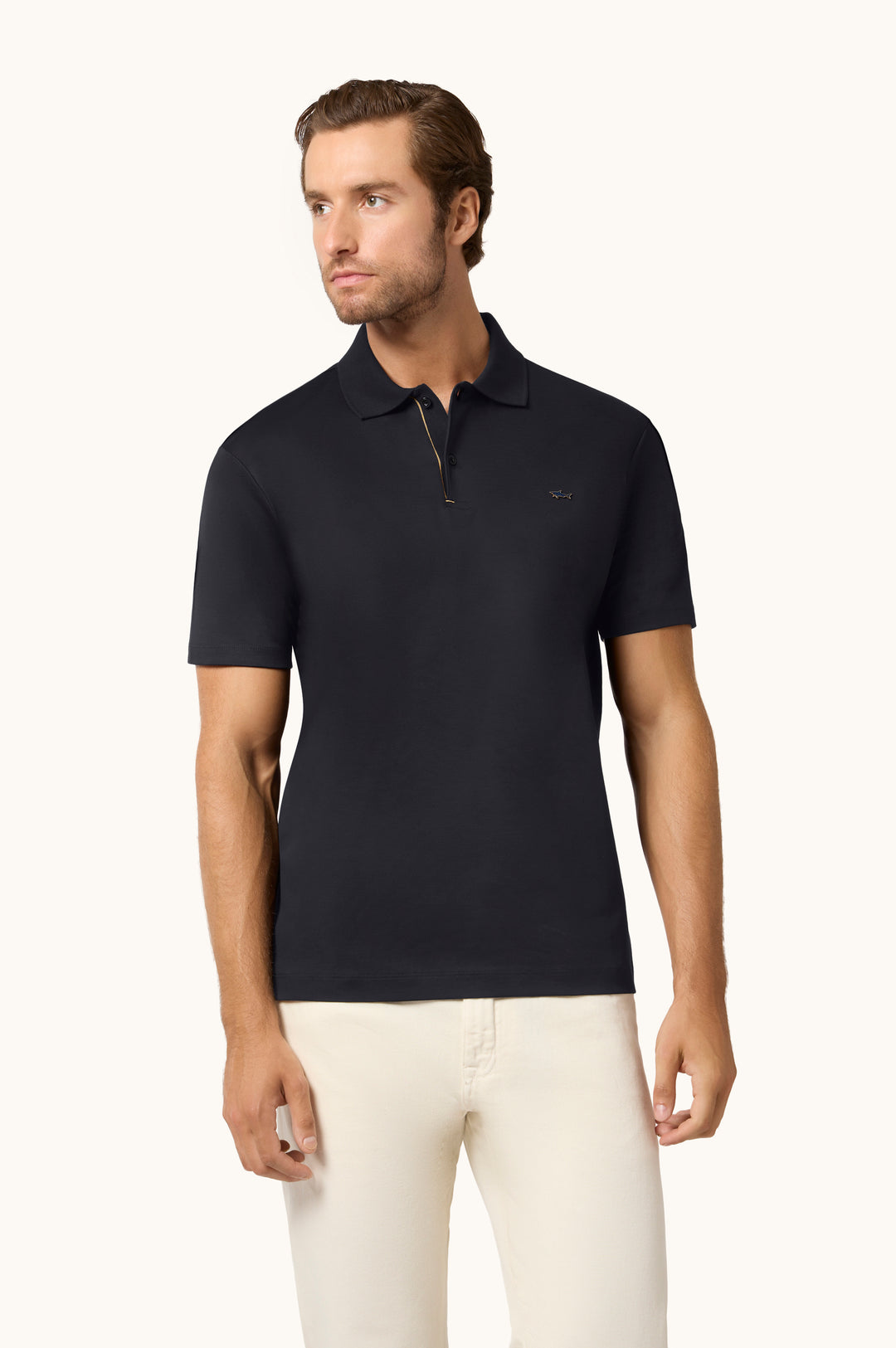 Paul & Shark Polo Aqua Touch de algodón | Azul Marino