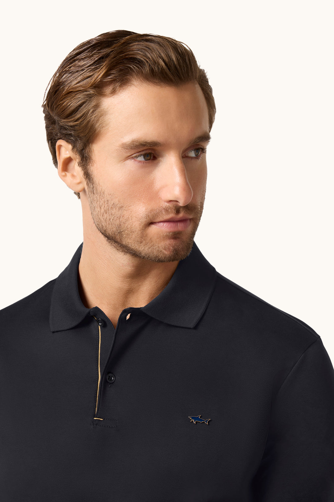 Paul &amp; Shark Polo Aqua Touch en coton | Bleu Marine – vue alternative 7