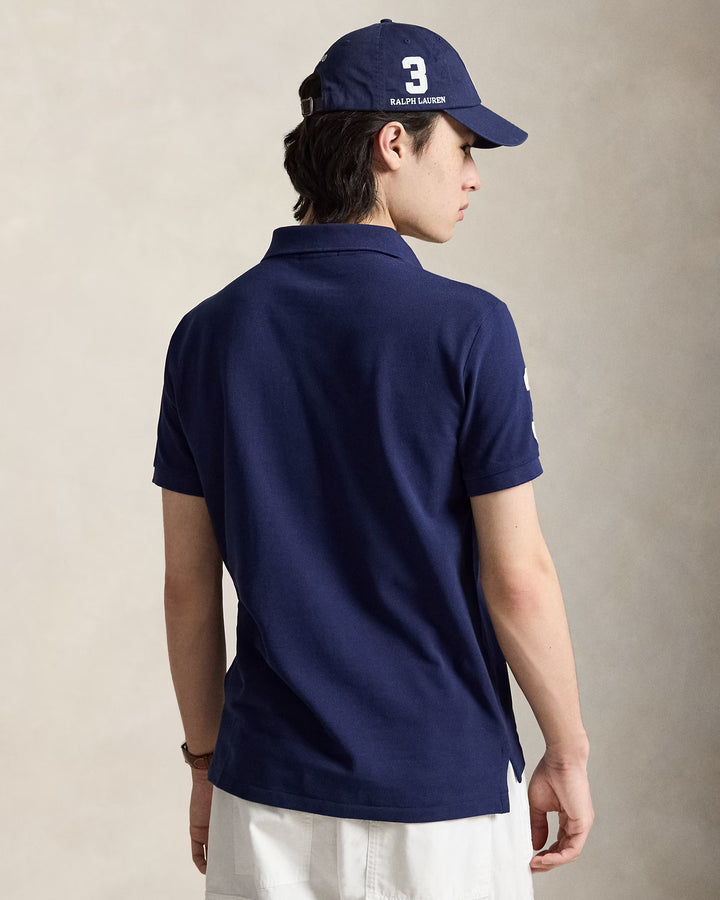 Ralph Lauren Big Pony Polo Custom Slim Fit: Navy – εναλλακτική όψη