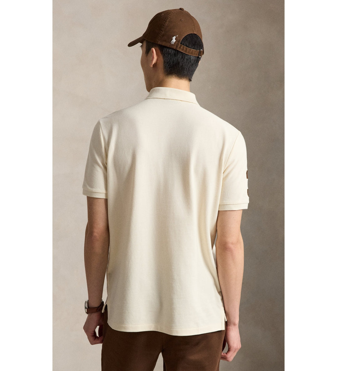 Ralph Lauren Classic Fit Βαμβακερό Polo: Guide Cream – εναλλακτική όψη