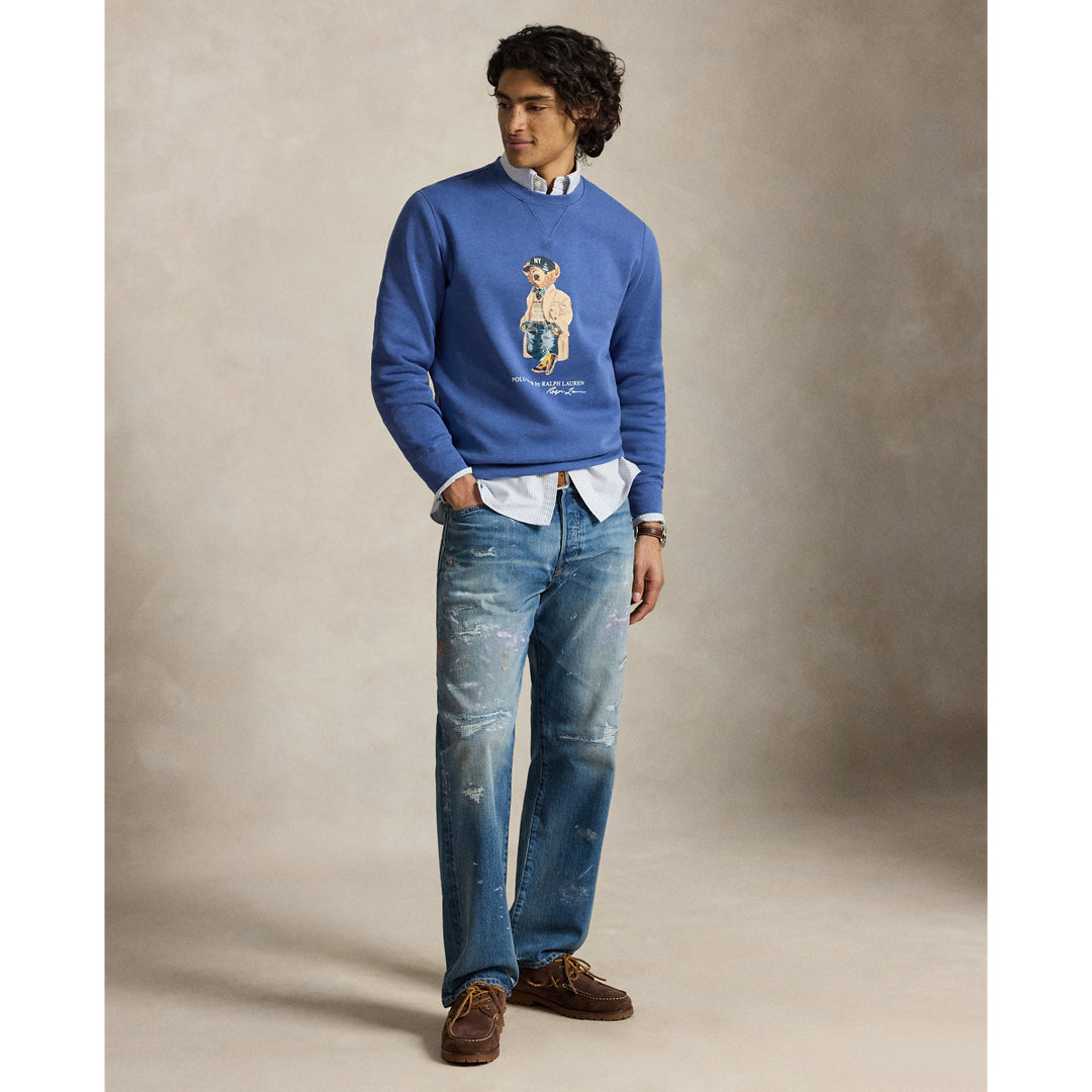 Ralph Lauren Sudadera de felpa Polo Bear – Azul Bastille, vista 2