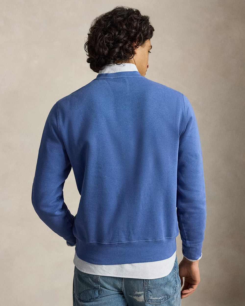 Ralph Lauren Sudadera de felpa Polo Bear – Azul Bastille, vista 3