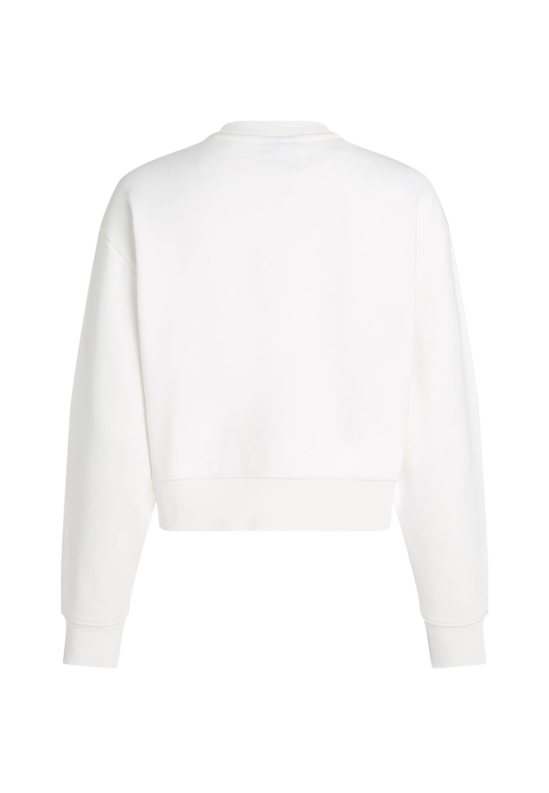 Karl Lagerfeld Γυναικείο Monogram Logo Φούτερ Κανονική Γραμμή – Egret – εναλλακτική όψη 7