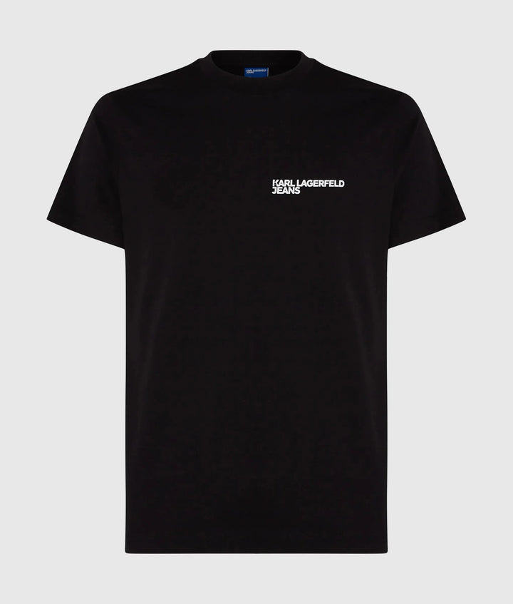 Karl Lagerfeld T-shirt Small Logo Slim Fit, Nero - vista alternativa 4