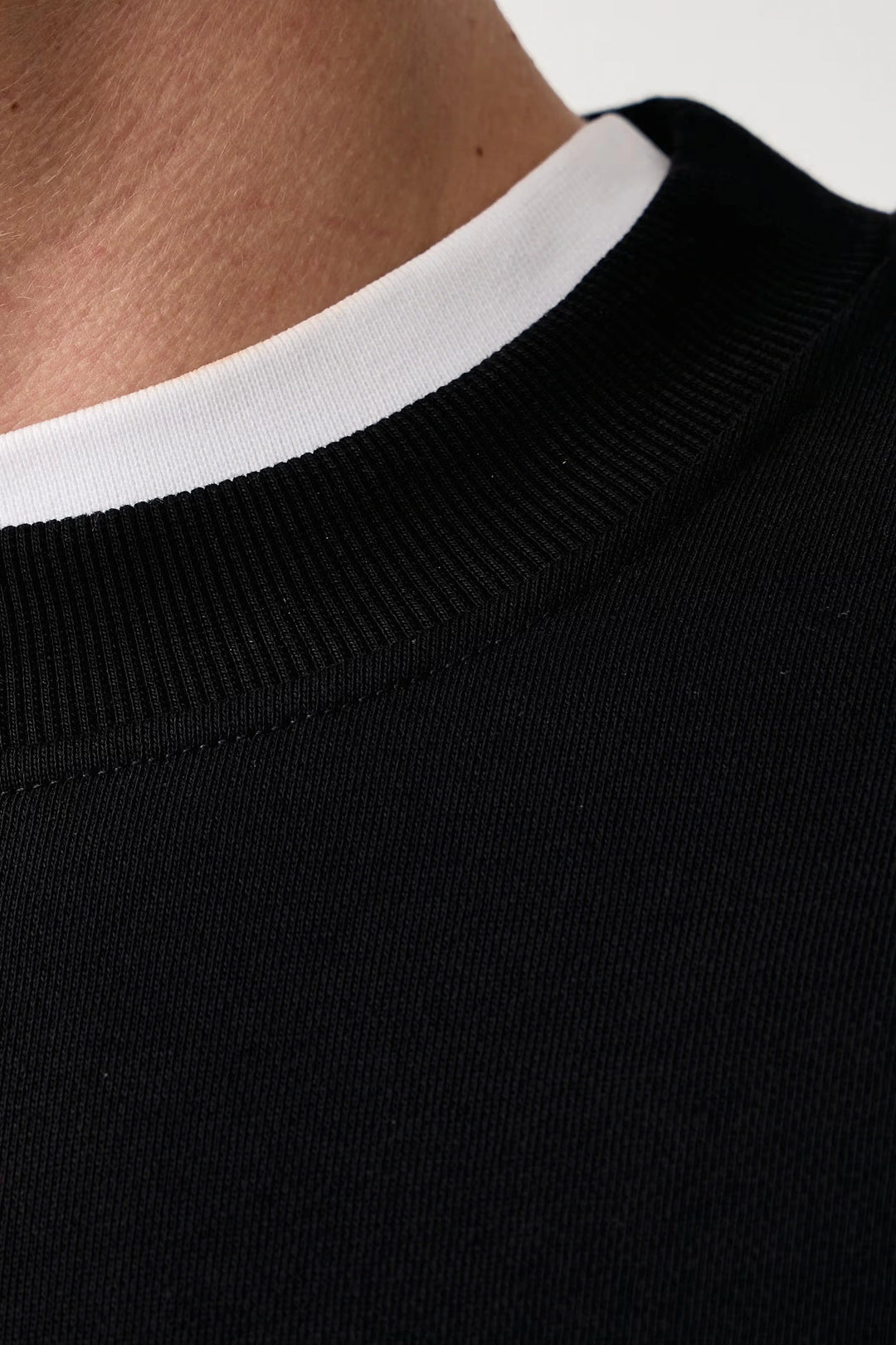 Karl Lagerfeld sudadera hombre logo Regular Fit en Negro – vista alternativa 3