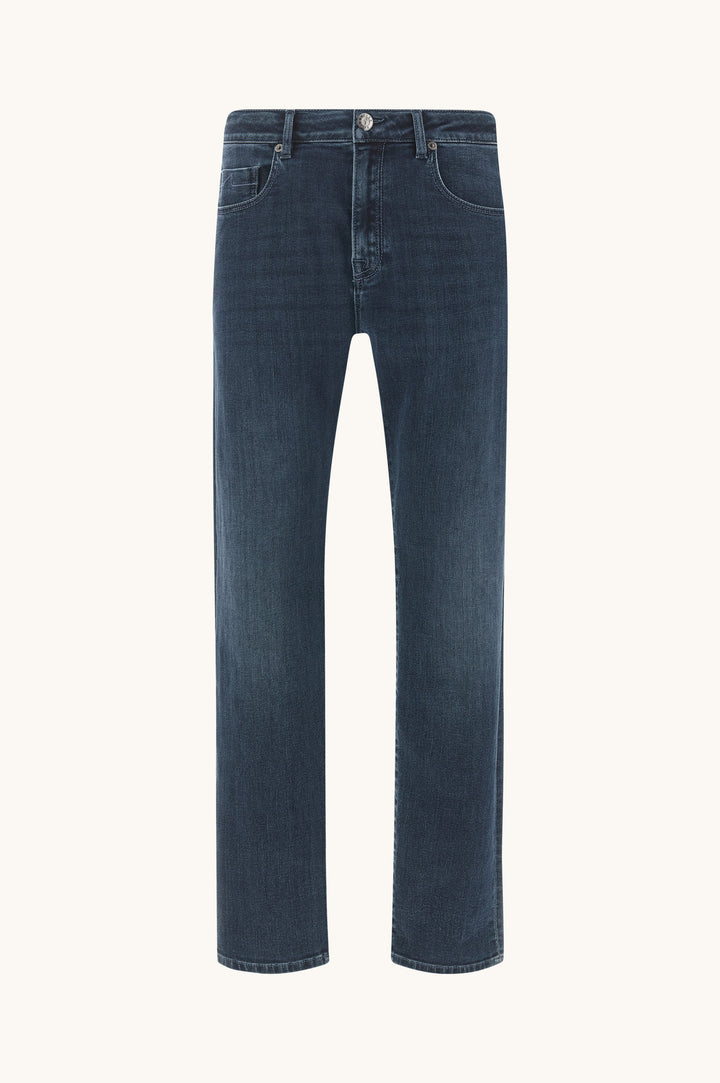 Paul &amp; Shark Vaqueros Varese Comfort Rivet en denim stretch | Azul – vista alternativa 5