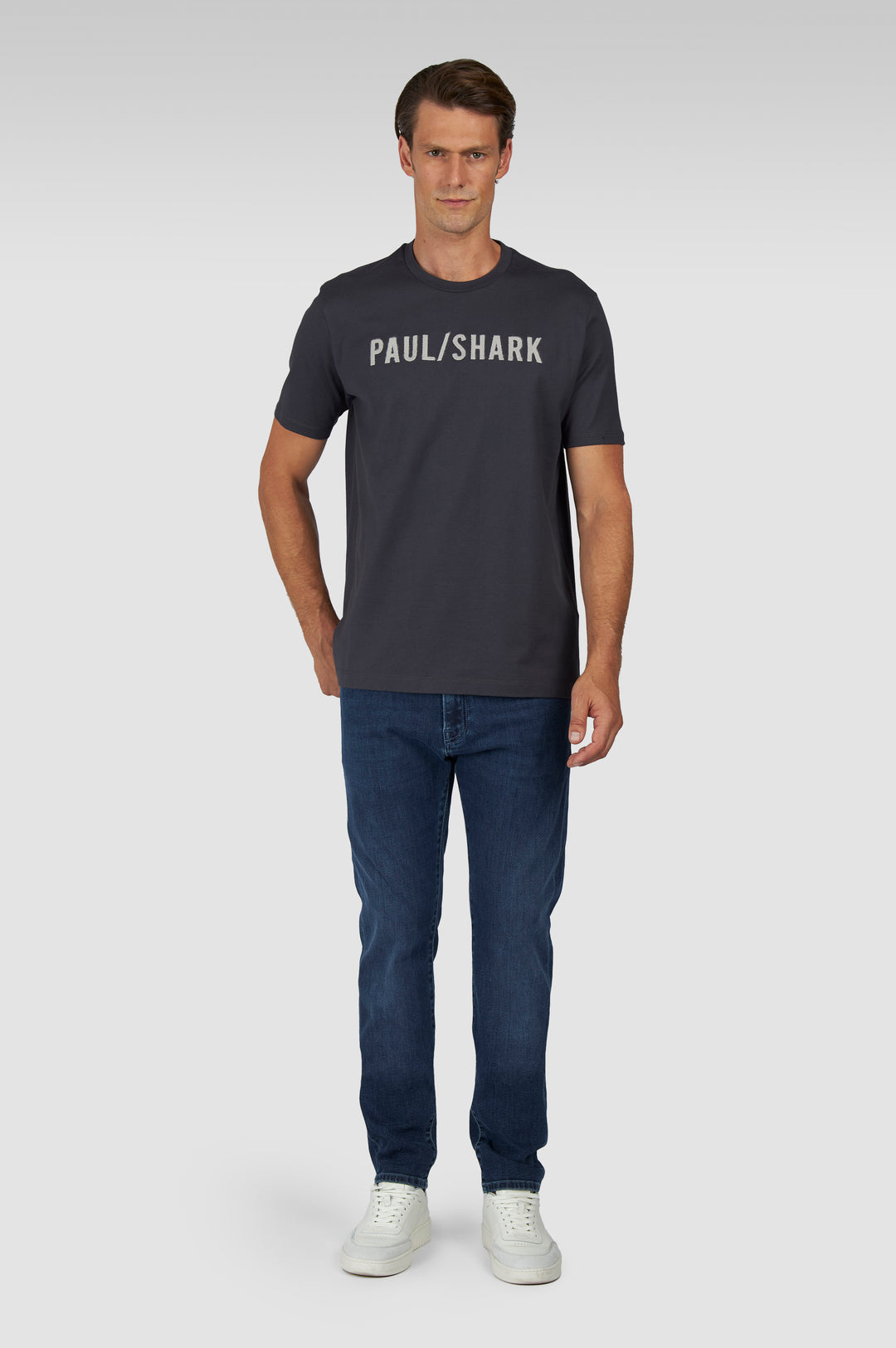 Paul &amp; Shark Vaqueros Varese Comfort Rivet en denim stretch | Azul – vista alternativa 6