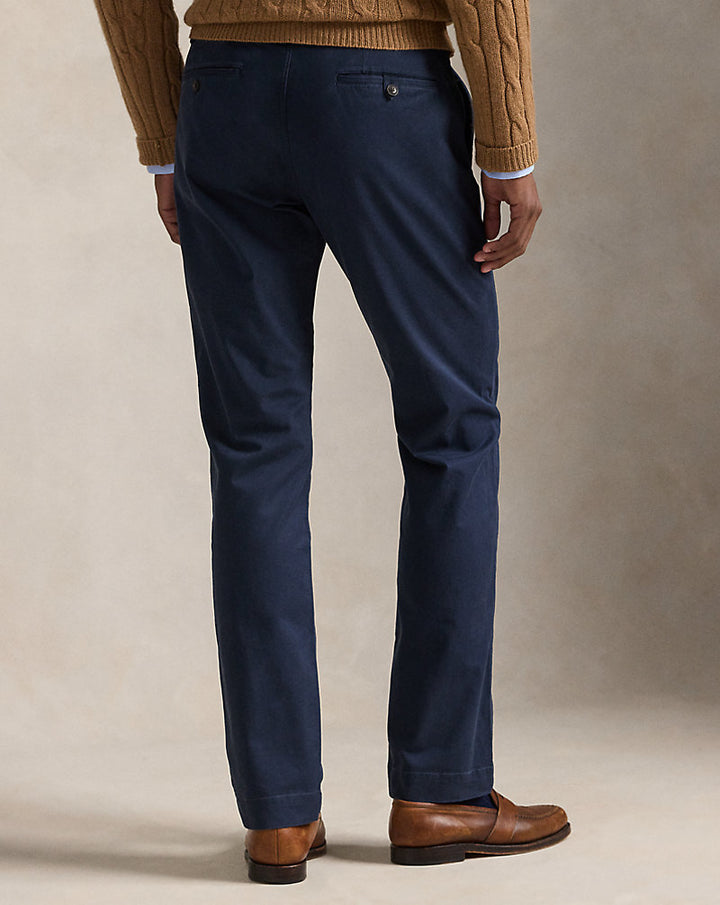 Ralph Lauren Bedford Stretch Chino Trouser in Nautical Ink, view 4