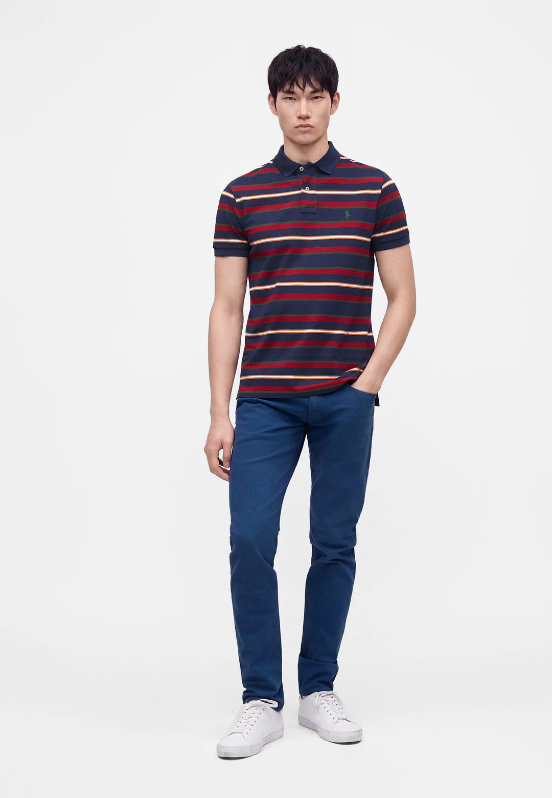 Ralph Lauren Jeans stretch Sullivan Slim – Blu navy chiaro, vista 6