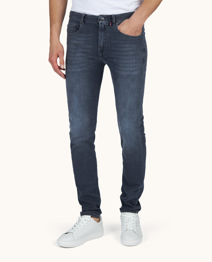 Paul &amp; Shark Vaqueros Varese Black Rivet: Gris