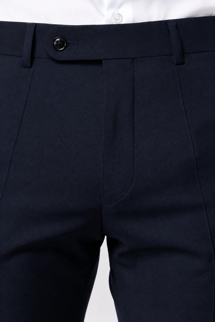Roy Robson Pantalón de Lana Regular Fit: Negro – vista alternativa