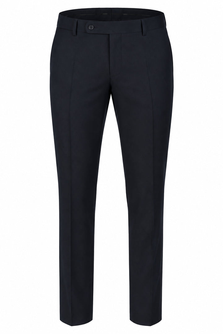Roy Robson Pantalón de Lana Regular Fit: Negro – vista alternativa