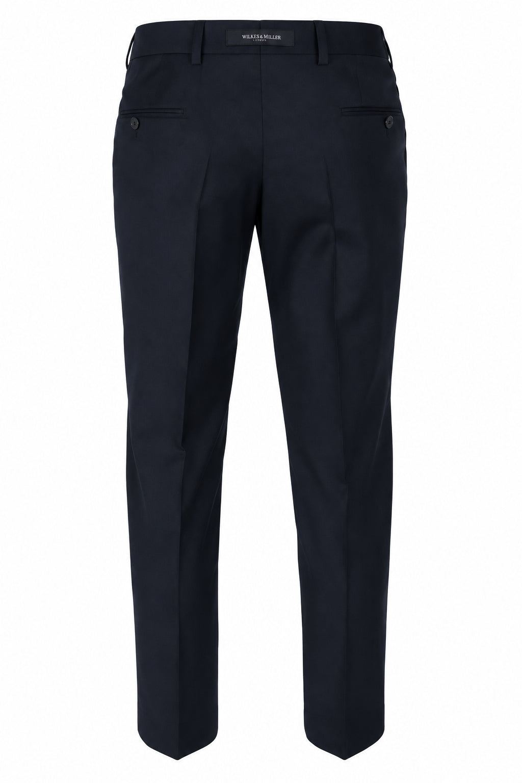 Roy Robson Pantalón de Lana Regular Fit: Negro – vista alternativa