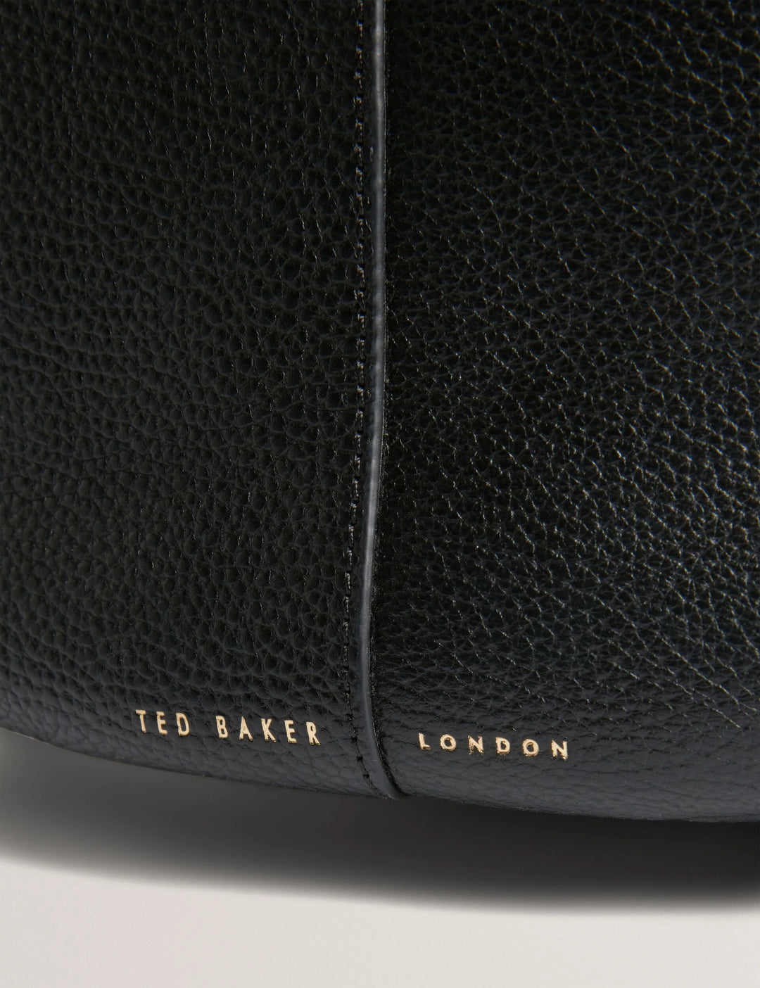 Ted Baker Ammilia Bar Detail Slouchy Hobo Bag | Black