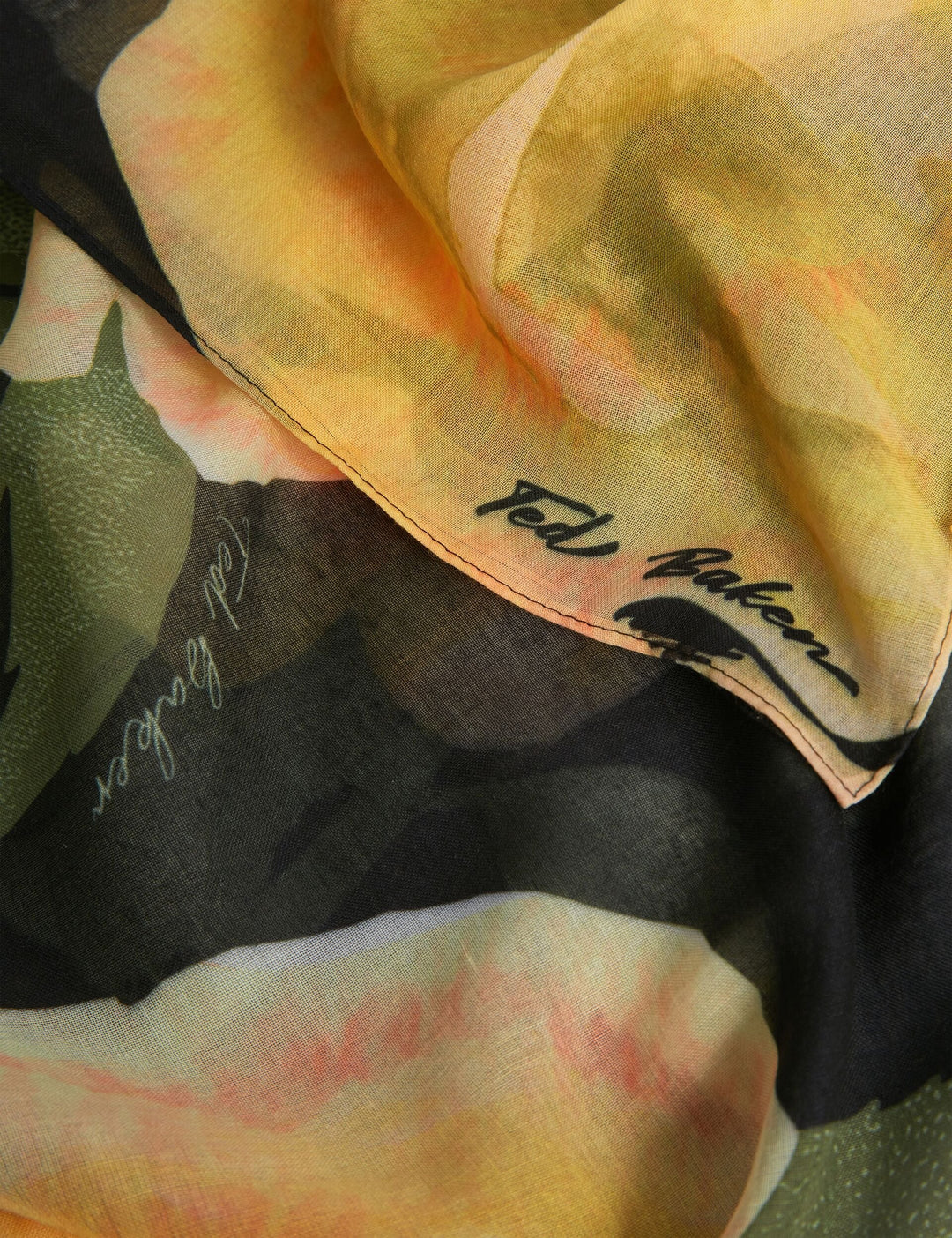Ted Baker Lilaz Floral Printed Scarf | Black