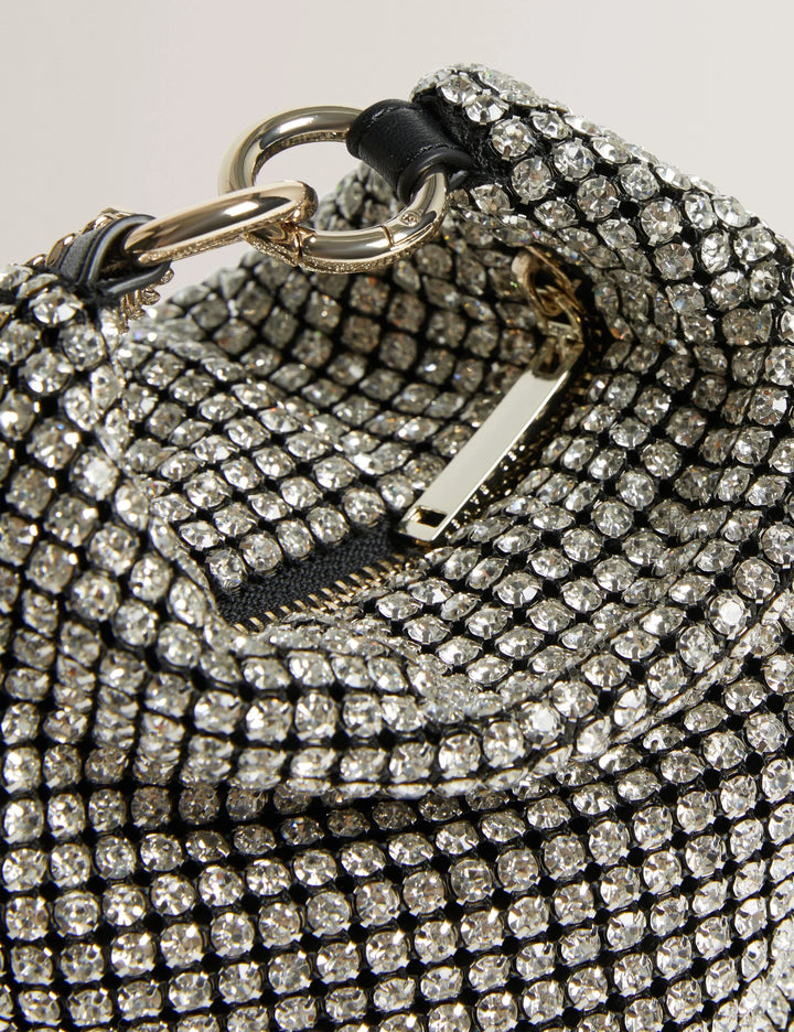 Ted Baker Peniie Crystal Evening Bag | Black