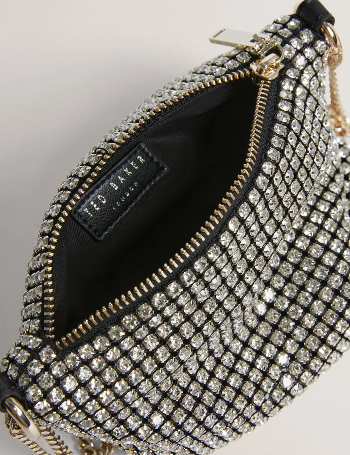 Ted Baker Peniie Crystal Evening Bag | Black