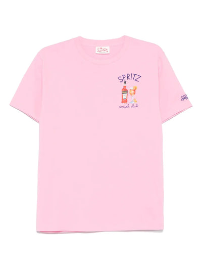 MC2 Saint Barth Classic Fit T-shirt Social Margarita | Pink