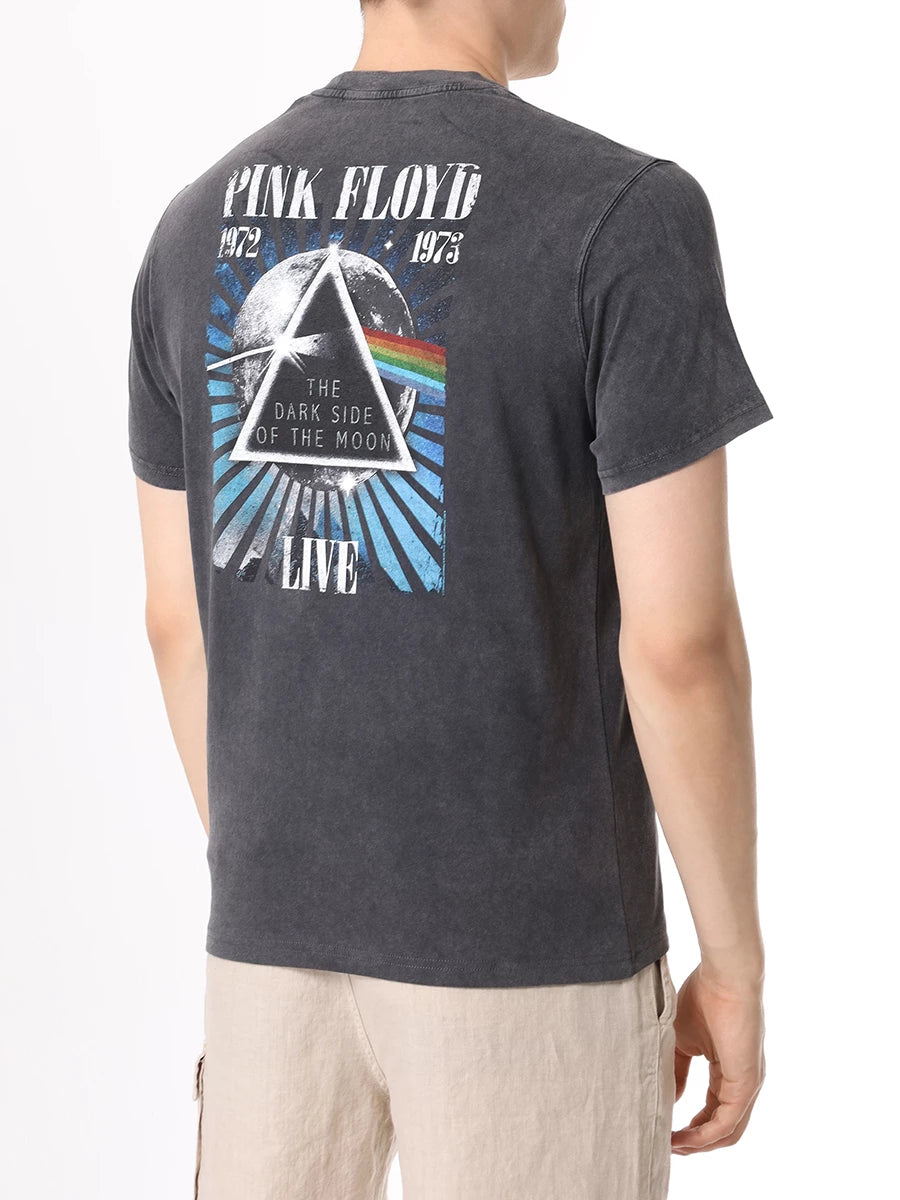 Camiseta MC2 Saint Barth Pink Floyd | Negra