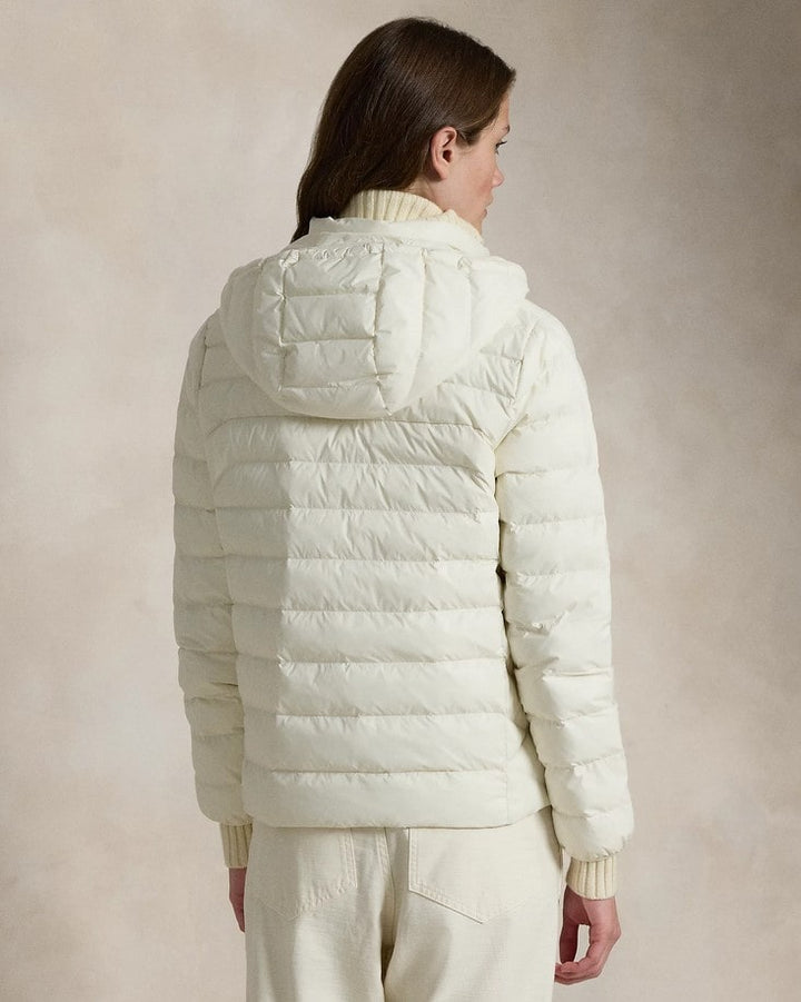 Ralph Lauren Quilted Water Resistant Packable Jacket | Estate Cream