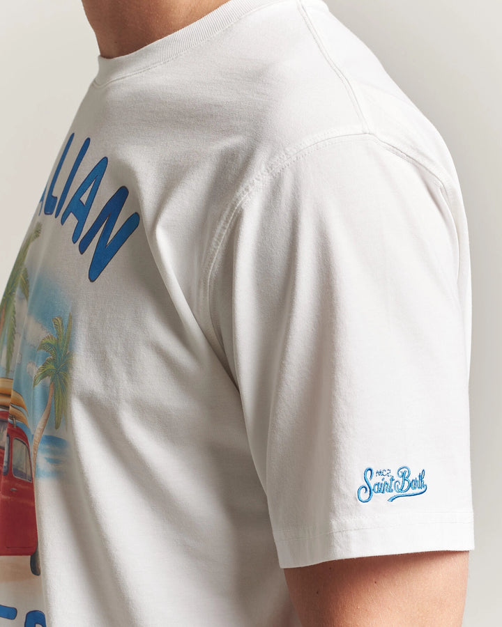 MC2 Saint Barth Italian Surfer T-shirt | White