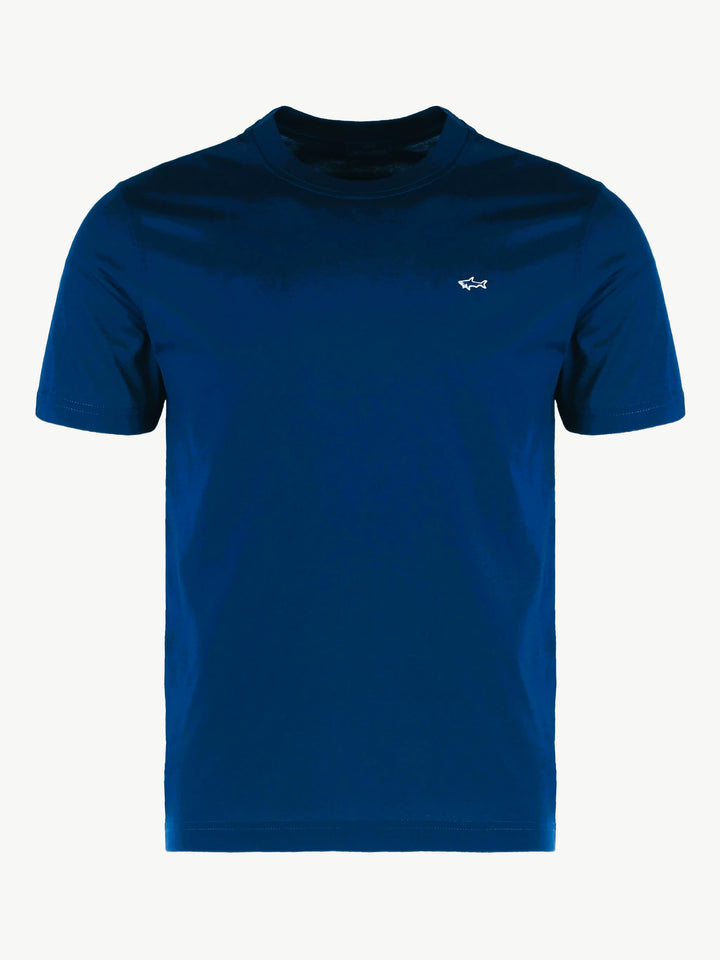 Paul & Shark Lightweight Cotton Jersey T-shirt | Cobalt Blue