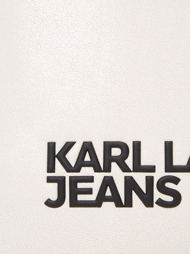 Karl Lagerfeld Essential Logo Μίνι Τσάντα | Λευκό