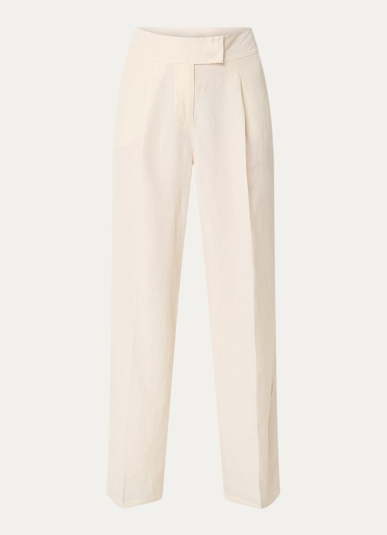 PennyBlack Viscose Trousers | Ivory