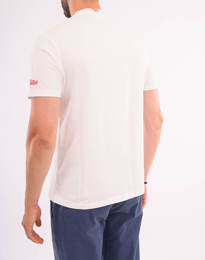 MC2 Saint Barth Portofino Cotton T-shirt | White