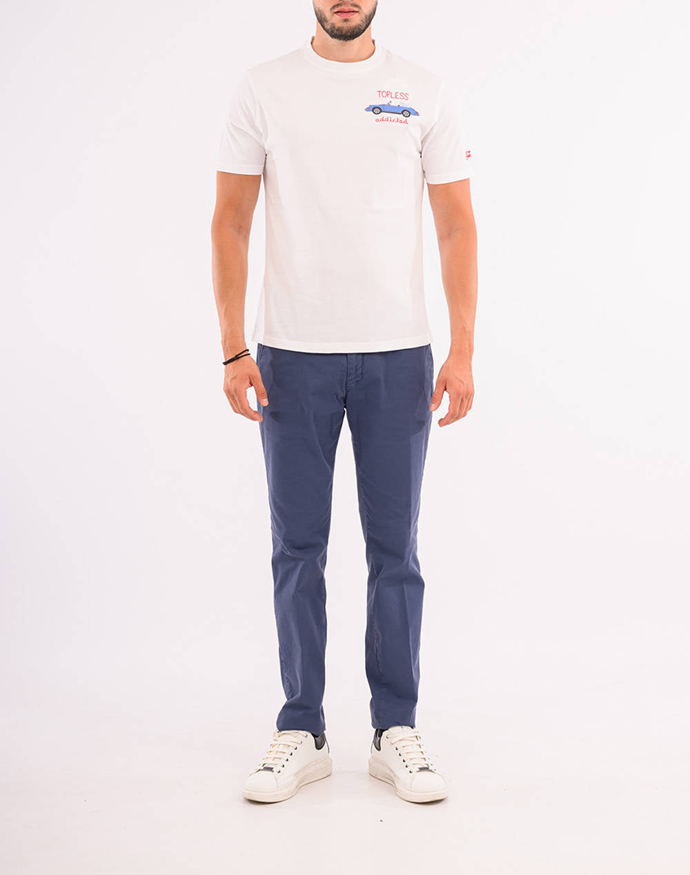 MC2 Saint Barth Portofino Cotton T-shirt | White