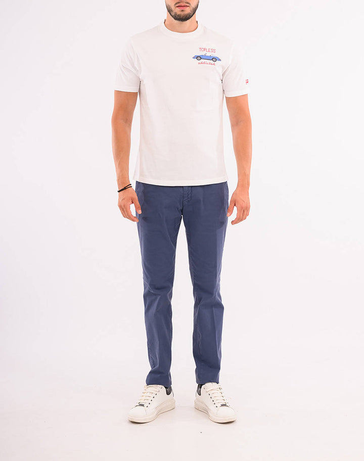 MC2 Saint Barth Portofino Cotton T-shirt | White