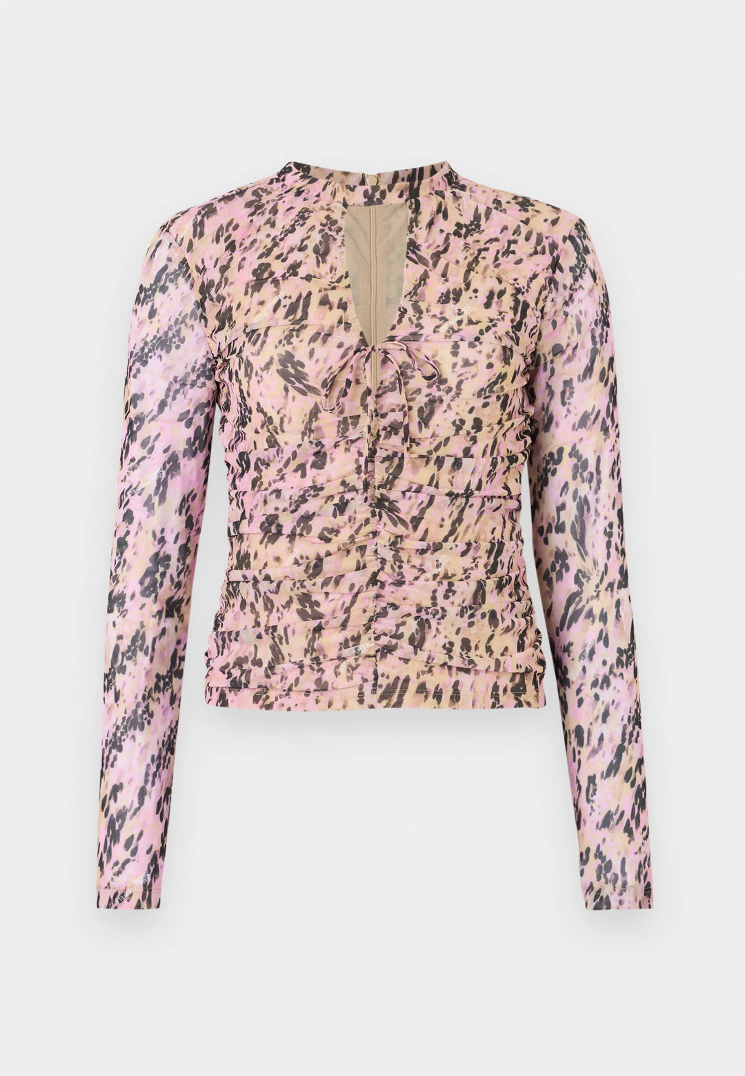 Karl Lagerfeld Animal Mesh Top | Artistic Animal