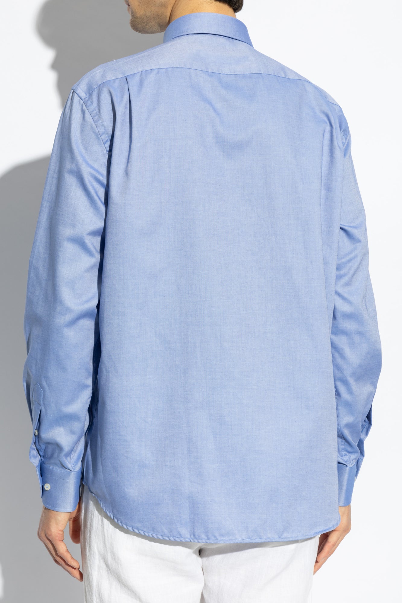 Paul & Shark Cotton Summer Oxford Shirt | Blue